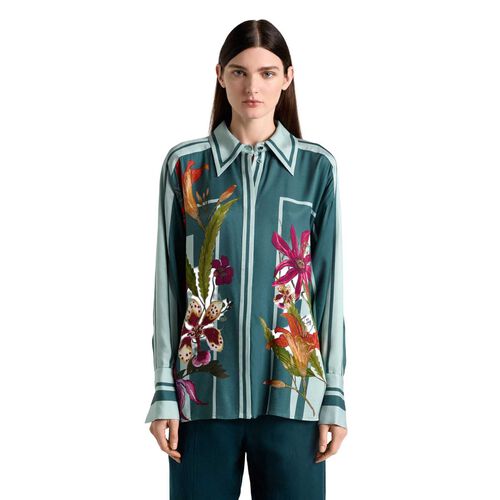 Cue Meadow Wild Orchid Shirt